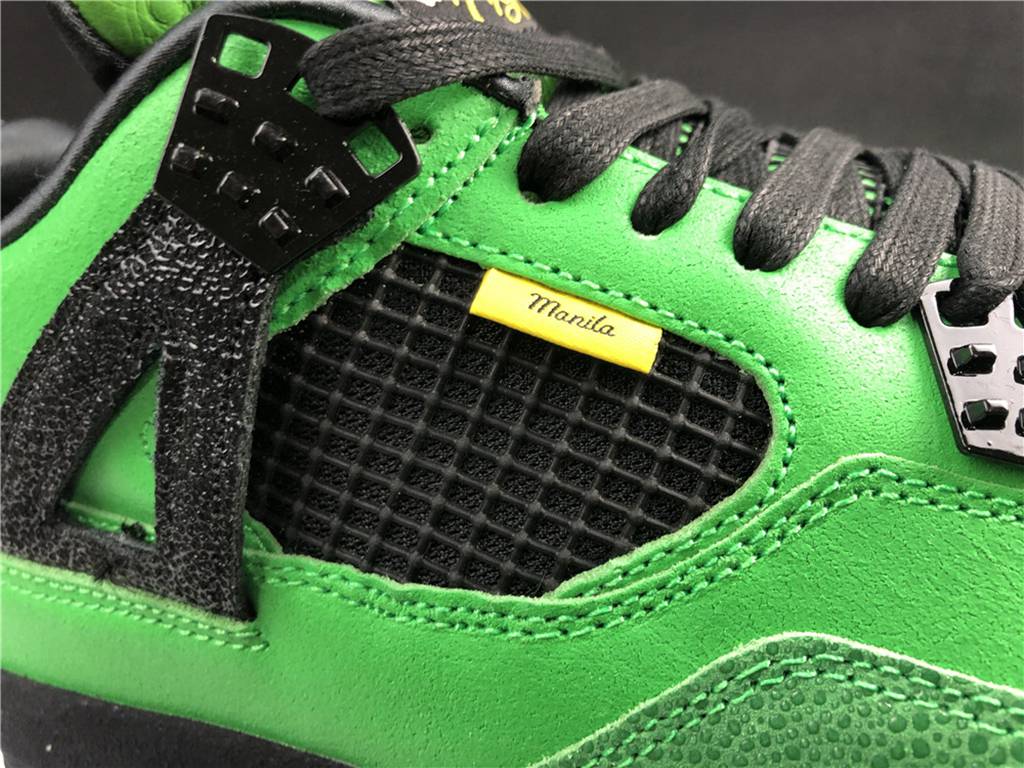 Air Jordan 4 Retro GREEN BLACK